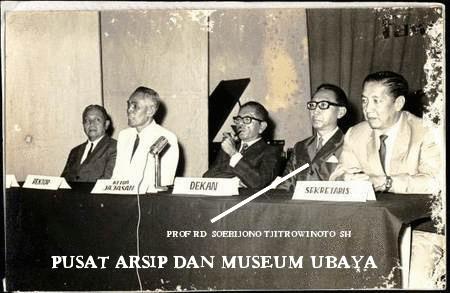 Jajaran Pimpinan UBAYA Tahun 1969