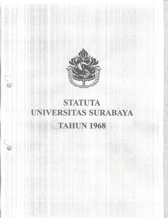 8 Mei 1968 – Penetapan STATUTA UBAYA 1968