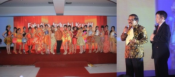22 Juni 2012 – Ubaya Appreciation Night and Launching the Faculty of Creative Industry