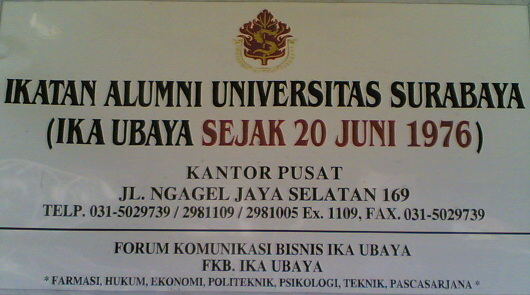 20 Juni 1976 – Berdirinya IKA UBAYA