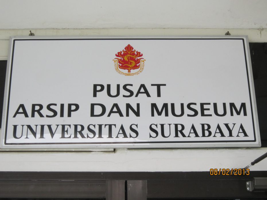 1 Agustus 2002 – Pembentukan Pusat Arsip dan Museum Universitas Surabaya