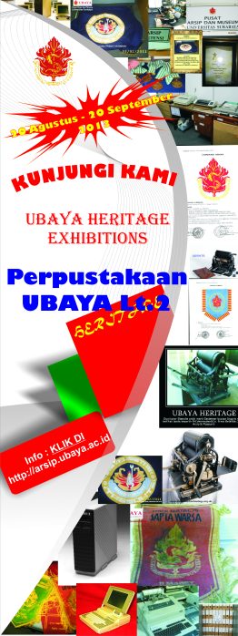 Pameran Aset Museum UBAYA 20 Agustus-20 September 2013