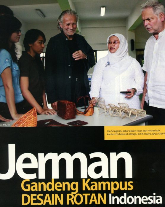 Kampus Desain Rotan Indonesia Bekerja sama dengan Jerman