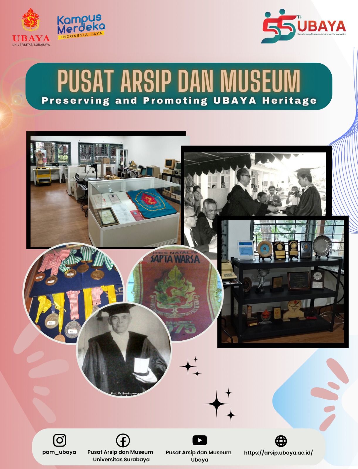 Pameran Ubaya Heritage Memperingati Dies Natalis Ubaya ke-55
