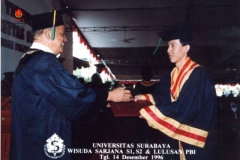 Wisuda 14 Desember 1996 PBI Ubaya