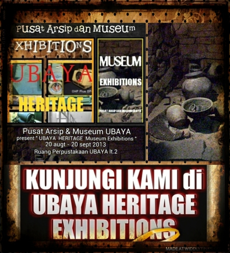 Ubaya Heritage Exhibitions 2013